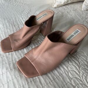 Steve Madden Women's Brown Mules - worn twice